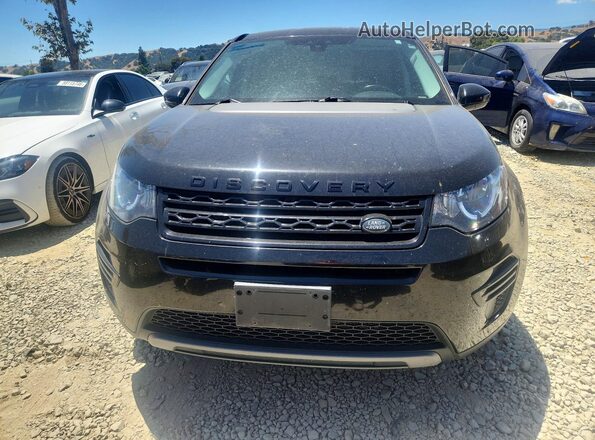 SALCP2BG9HH645217 2017 LAND ROVER DISCOVERY Black Вид спереду