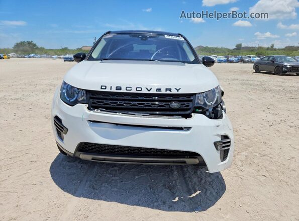 SALCP2BG9HH655312 2017 LAND ROVER DISCOVERY White Вид спереду