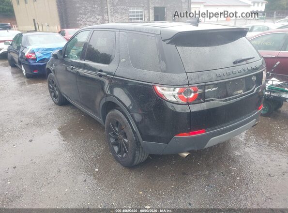 SALCP2BG9HH679903 2017 LAND ROVER DISCOVERY SPORT Black Trasero izquierdo