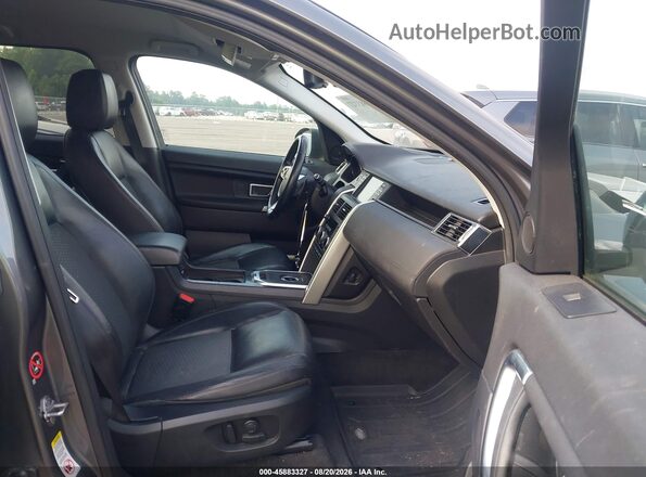 SALCP2BGXGH553824 2016 LAND ROVER DISCOVERY SPORT Gray წინა სალონის ხედი