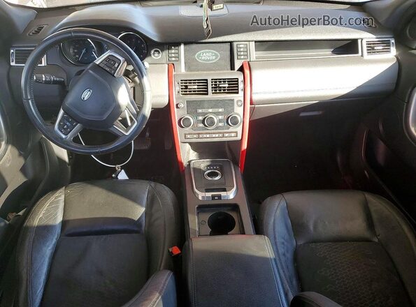 SALCP2BGXGH620759 2016 LAND ROVER DISCOVERY Gray Առջևի վահանակի տեսք