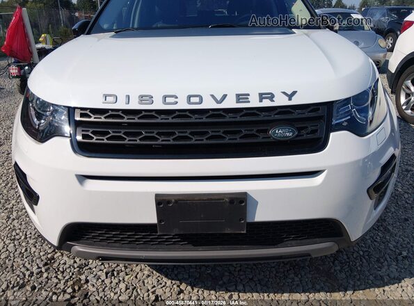 SALCP2BGXHH714013 2017 LAND ROVER DISCOVERY SPORT White წინა ხედი