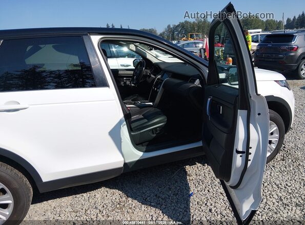 SALCP2BGXHH714013 2017 LAND ROVER DISCOVERY SPORT White წინა სალონის ხედი