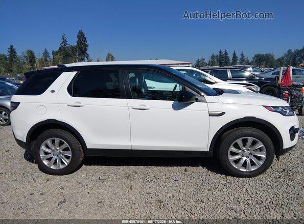 SALCP2BGXHH714013 2017 LAND ROVER DISCOVERY SPORT White უკანა სალონის ხედი