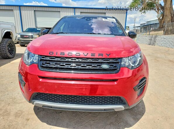 SALCP2FX0KH829365 2019 LAND ROVER DISCOVERY Красный Вид спереди