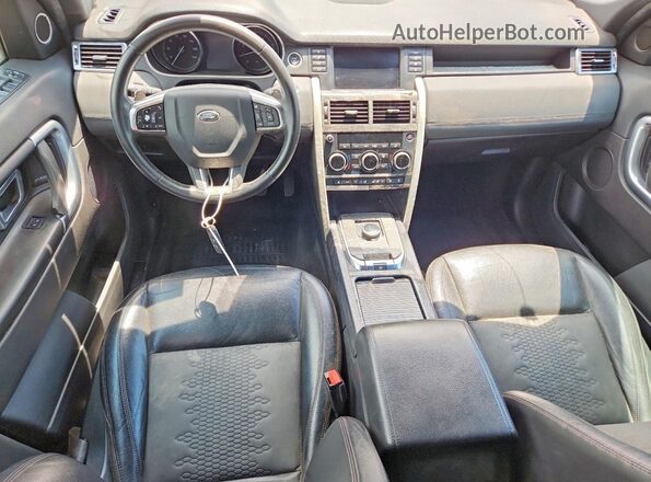 SALCP2FX0KH829365 2019 LAND ROVER DISCOVERY Красный Вид панели приборов