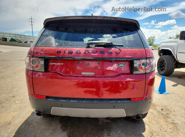 SALCP2FX0KH829365 2019 LAND ROVER DISCOVERY Красный Вид сзади