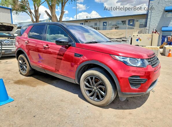 SALCP2FX0KH829365 2019 LAND ROVER DISCOVERY Красный Передняя правая четверть