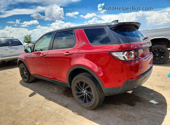 SALCP2FX0KH829365 2019 LAND ROVER DISCOVERY Красный Задняя левая четверть