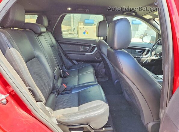 SALCP2FX0KH829365 2019 LAND ROVER DISCOVERY Красный Вид задних сидений
