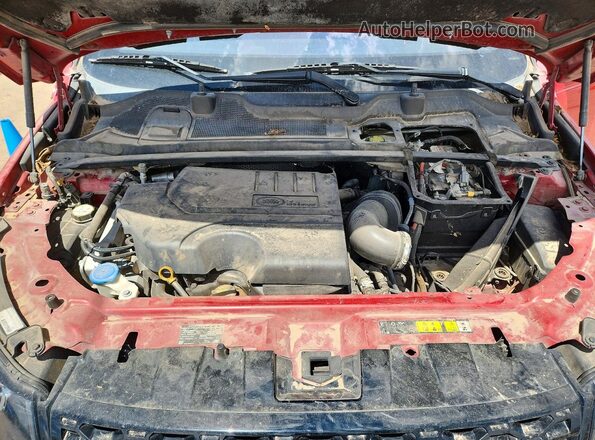 SALCP2FX0KH829365 2019 LAND ROVER DISCOVERY Красный Вид задней части салона