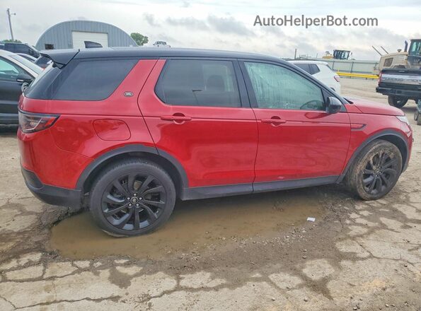 SALCP2FX2LH863518 2020 LAND ROVER DISCOVERY Red უკანა მარჯვენა