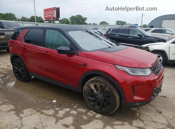 SALCP2FX2LH863518 2020 LAND ROVER DISCOVERY Red წინა მარჯვენა