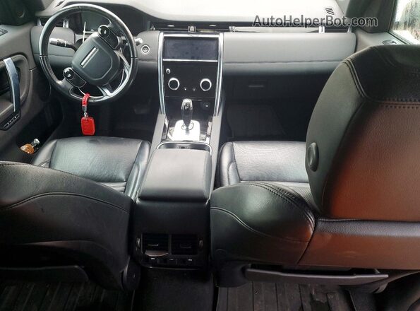 SALCP2FX2LH863518 2020 LAND ROVER DISCOVERY Red წინა პანელის ხედი