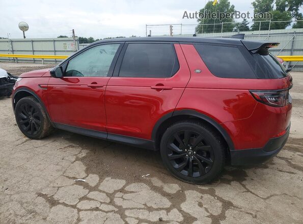 SALCP2FX2LH863518 2020 LAND ROVER DISCOVERY Red უკანა მარცხენა