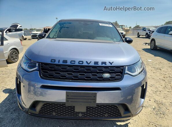 SALCP2FX2NH907519 2022 LAND ROVER DISCOVERY Blue წინა ხედი