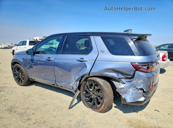 SALCP2FX2NH907519 2022 LAND ROVER DISCOVERY Blue უკანა მარცხენა