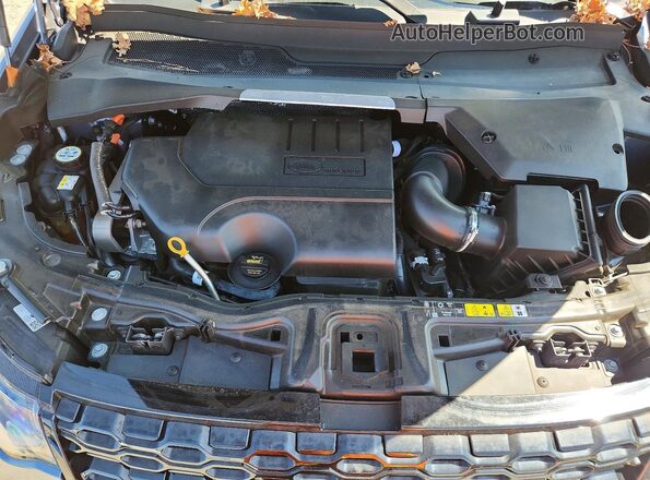 SALCP2FX2NH907519 2022 LAND ROVER DISCOVERY Blue ძრავის განყოფილების ხედი