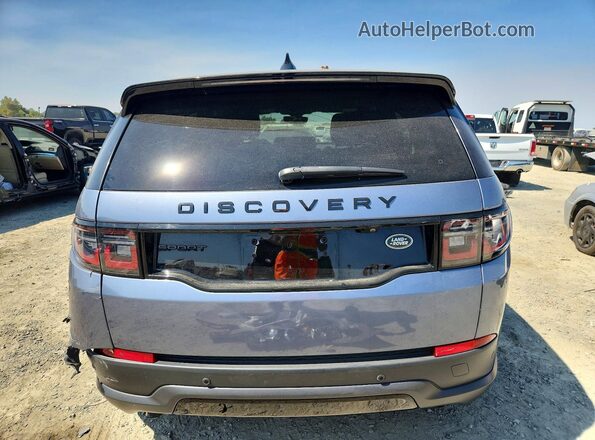 SALCP2FX2NH907519 2022 LAND ROVER DISCOVERY Blue უკანა ხედი