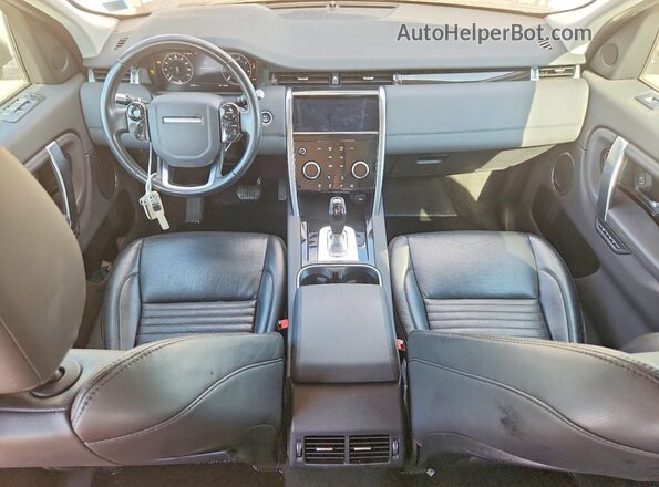 SALCP2FX4LH863486 2020 LAND ROVER DISCOVERY Белый Вид панели приборов