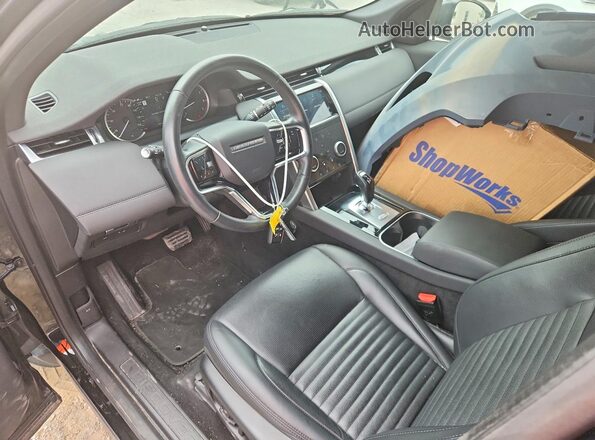 SALCP2FX6PH330531 2023 LAND ROVER DISCOVERY Black Widok deski rozdzielczej