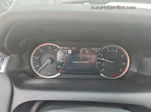 SALCP2FX6PH330531 2023 LAND ROVER DISCOVERY Black Widok zestawu wskaźników