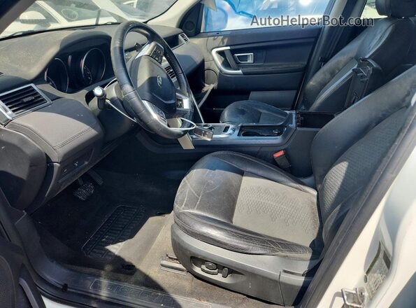 SALCP2FX7KH783744 2019 LAND ROVER DISCOVERY White წინა სალონის ხედი