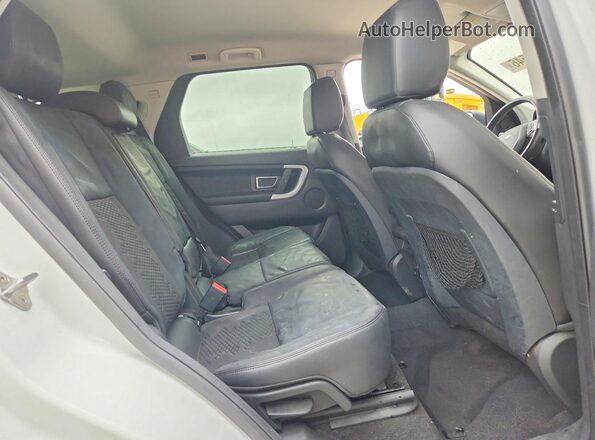 SALCP2FX7KH783744 2019 LAND ROVER DISCOVERY White უკანა სალონის ხედი