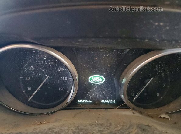SALCP2FX7KH823174 2019 LAND ROVER DISCOVERY Charcoal Սարքավորումների վահանակի տեսք