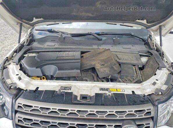SALCP2FX7KH829587 2019 LAND ROVER DISCOVERY White Engine compartment view