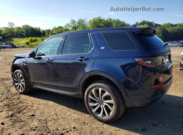 SALCP2FXXMH897501 2021 LAND ROVER DISCOVERY Синий Задняя левая четверть