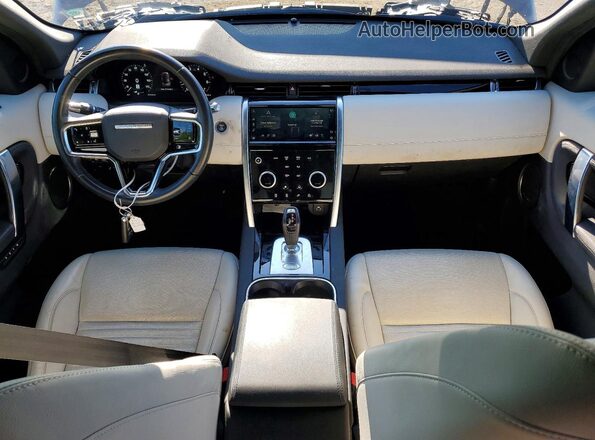 SALCP2FXXMH897501 2021 LAND ROVER DISCOVERY Синий Вид панели приборов