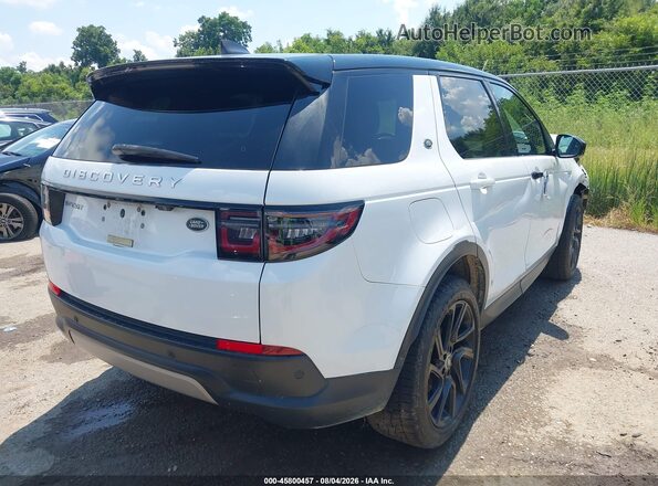 SALCP2FXXMH904334 2021 LAND ROVER DISCOVERY SPORT Белый Задняя правая четверть