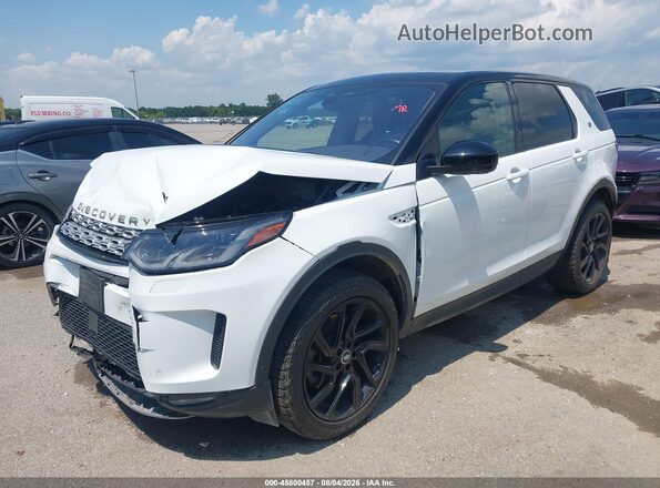 SALCP2FXXMH904334 2021 LAND ROVER DISCOVERY SPORT Белый Передняя левая четверть