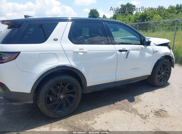 SALCP2FXXMH904334 2021 LAND ROVER DISCOVERY SPORT Белый Вид задней части салона