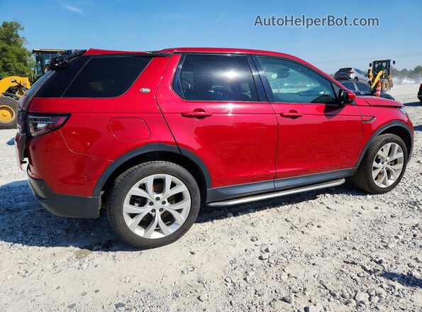 SALCP2FXXNH912449 2022 LAND ROVER DISCOVERY Red Tył prawy