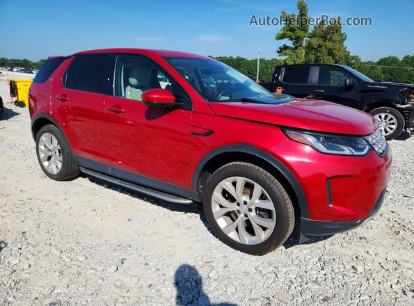 SALCP2FXXNH912449 2022 LAND ROVER DISCOVERY Red Przód prawy