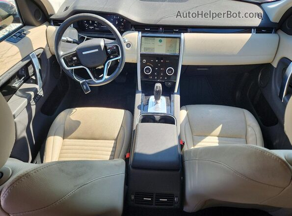 SALCP2FXXNH912449 2022 LAND ROVER DISCOVERY Red Widok deski rozdzielczej