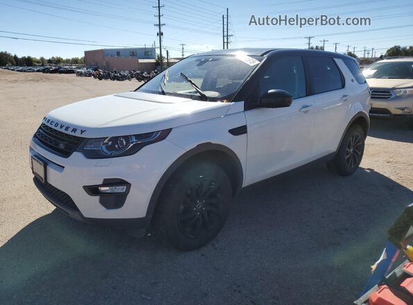 SALCP2RX3JH752484 2018 LAND ROVER DISCOVERY Белый Задняя левая четверть