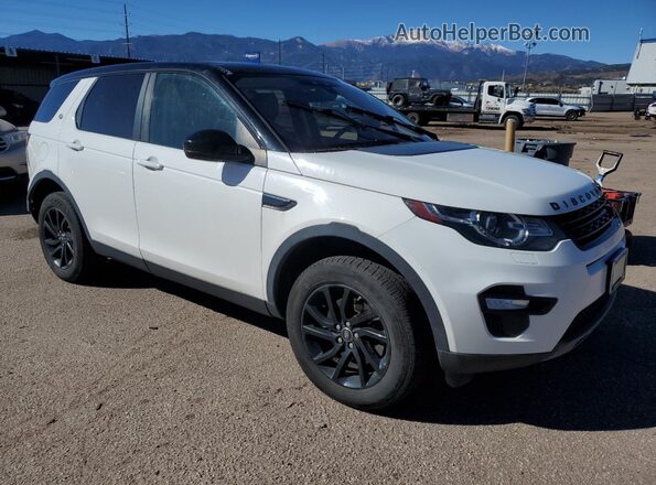 SALCP2RX3JH752484 2018 LAND ROVER DISCOVERY Белый Вид панели приборов