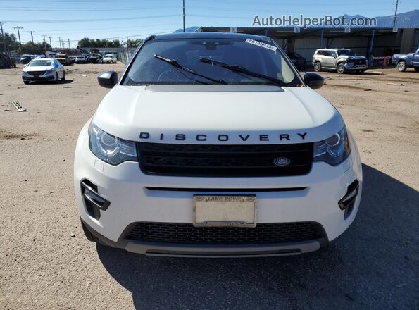 SALCP2RX3JH752484 2018 LAND ROVER DISCOVERY Белый Вид задней части салона