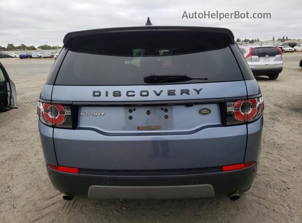 SALCP2RX5JH733127 2018 LAND ROVER DISCOVERY Blue Vista trasera