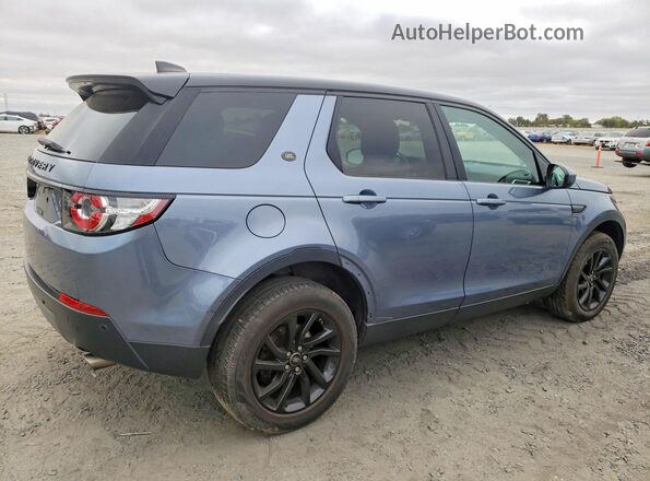 SALCP2RX5JH733127 2018 LAND ROVER DISCOVERY Blue Trasero derecho