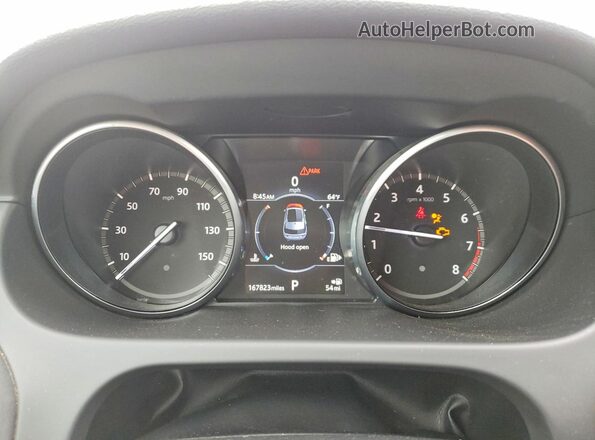 SALCP2RX5JH733127 2018 LAND ROVER DISCOVERY Blue Vista del cuadro de instrumentos