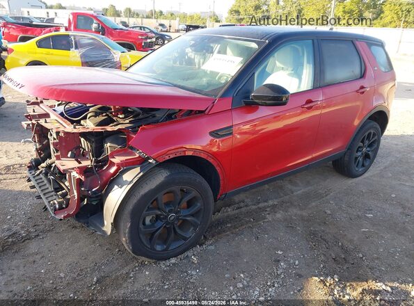 SALCR2BG0GH547976 2016 LAND ROVER DISCOVERY SPORT Burgundy Przód lewy