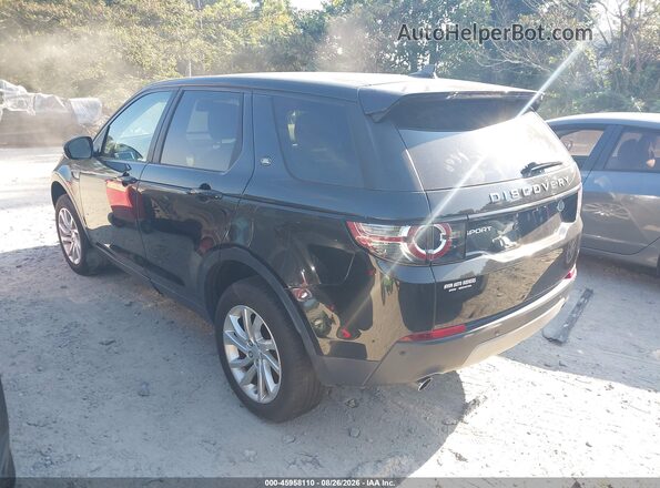 SALCR2BG2GH555562 2016 LAND ROVER DISCOVERY SPORT Black Задня ліва чверть