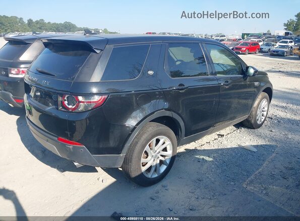 SALCR2BG2GH555562 2016 LAND ROVER DISCOVERY SPORT Black Задня права чверть
