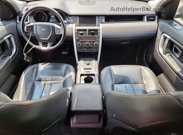 SALCR2BG2GH618479 2016 LAND ROVER DISCOVERY Black Dashboard view