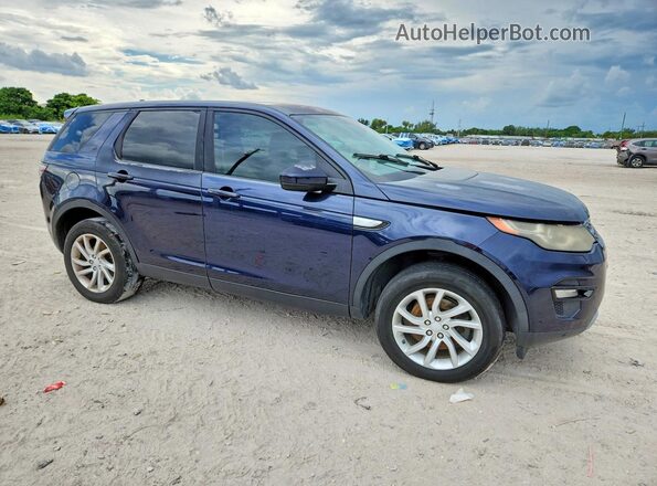 SALCR2BG4GH562285 2016 LAND ROVER DISCOVERY Синий Передняя правая четверть