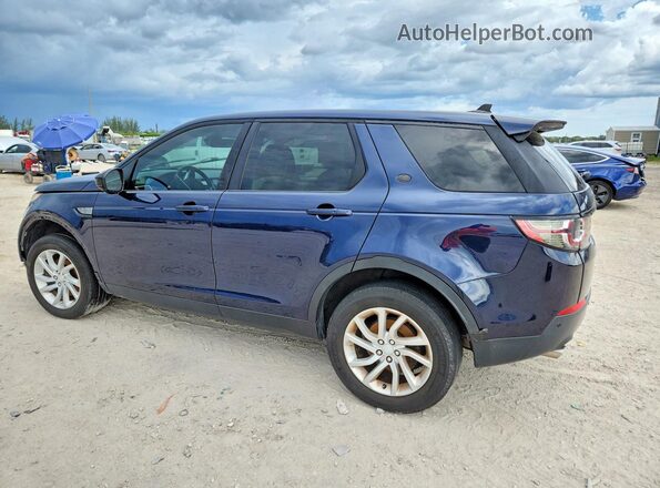 SALCR2BG4GH562285 2016 LAND ROVER DISCOVERY Синий Задняя левая четверть